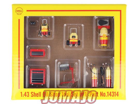 DIV15 1/43 SHELL Oil Shop Tool set #1