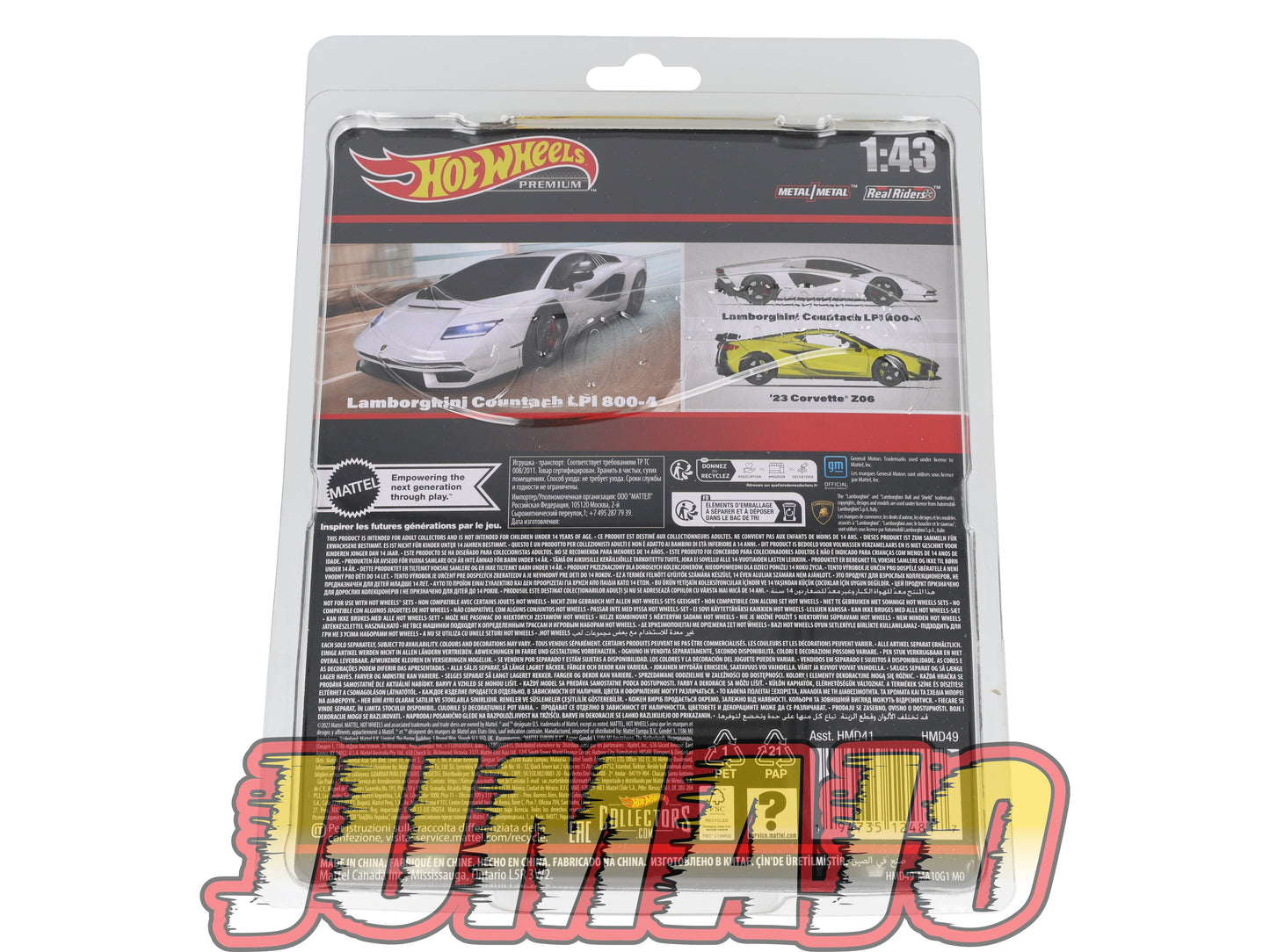 DIV2 voiture 1/43 HOT WHEELS LAMBORGHINI Countach LP1 800-4