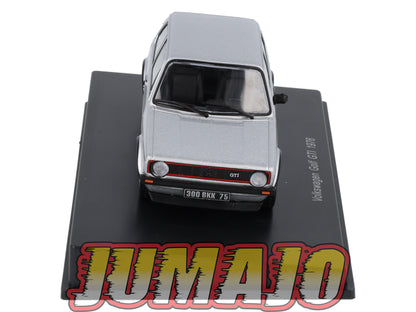 DIV56 VOITURE 1/43 Hachette IXO: VOLKSWAGEN Golf I GTI 1976