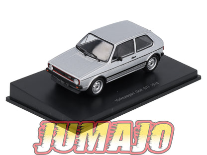 DIV56 VOITURE 1/43 Hachette IXO: VOLKSWAGEN Golf I GTI 1976
