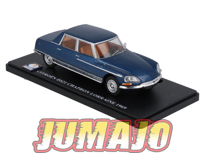 DIV57 VOITURE 1/43 Hachette IXO: CITROËN DS21 Chapron Lorraine 1969