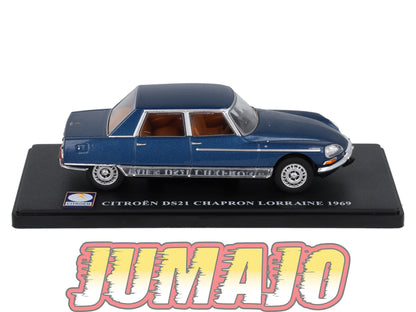 DIV57 VOITURE 1/43 Hachette IXO: CITROËN DS21 Chapron Lorraine 1969