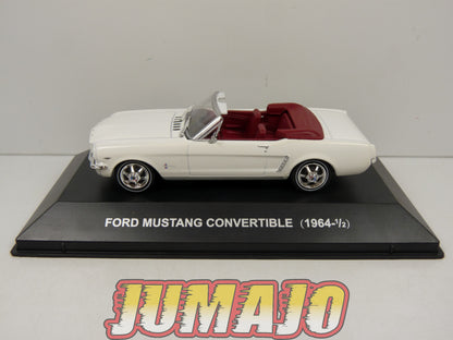 DIVZ(2) voiture 1/43 IXO altaya Collections Mustang Ford Mustang Convertible 1964