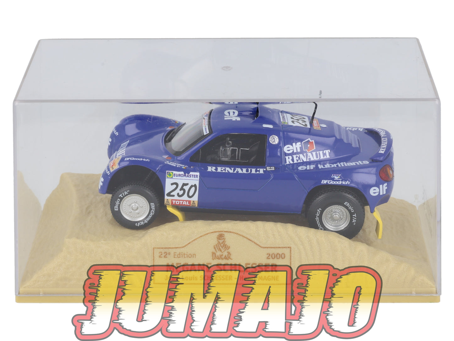 DKR11 1/43 Norev M6 Paris/Dakar : RENAULT Megane J-L.Schlesser 2000 #250