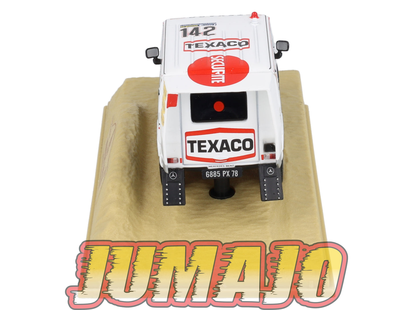 DKR12 1/43 NOREV M6 Paris/Dakar : MERCEDES 280 GE Texaco winner 1983 J.ICKX