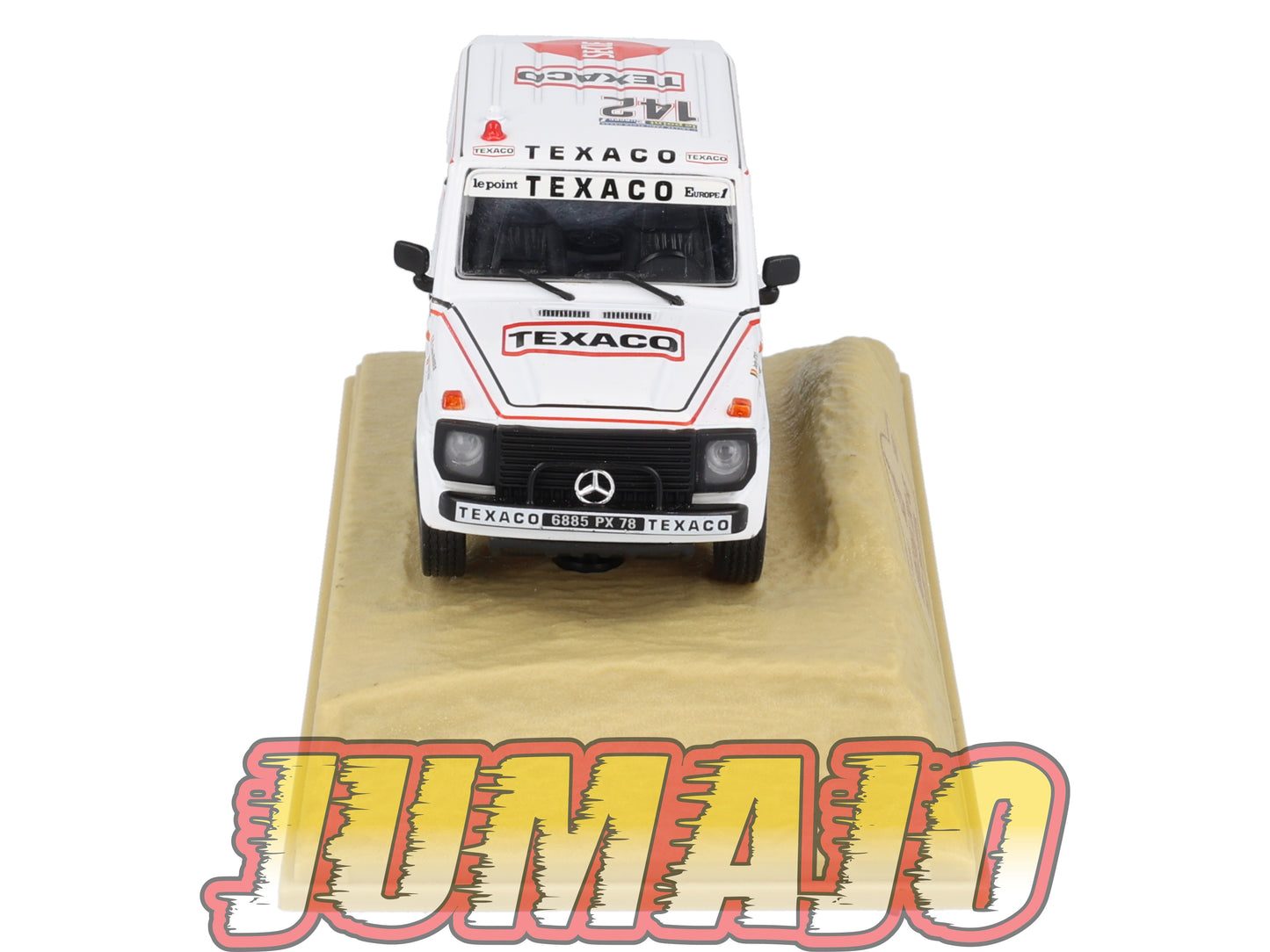 DKR12 1/43 NOREV M6 Paris/Dakar : MERCEDES 280 GE Texaco winner 1983 J.ICKX