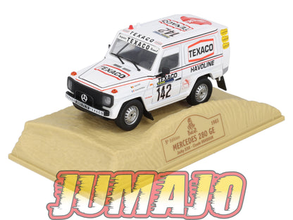 DKR12 1/43 NOREV M6 Paris/Dakar : MERCEDES 280 GE Texaco winner 1983 J.ICKX
