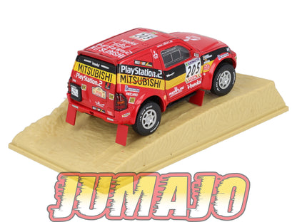 DKR15 1/43 NOREV M6 Paris/Dakar : MITSUBISHI Pajero 2001 Winner #205 J.Kleinschmidt
