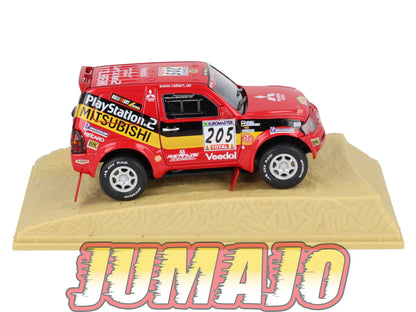 DKR15 1/43 NOREV M6 Paris/Dakar : MITSUBISHI Pajero 2001 Winner #205 J.Kleinschmidt
