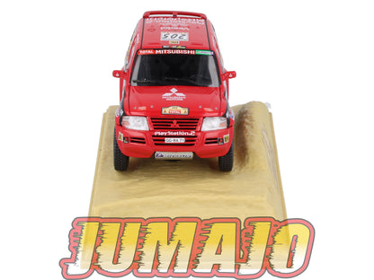 DKR15 1/43 NOREV M6 Paris/Dakar : MITSUBISHI Pajero 2001 Winner #205 J.Kleinschmidt