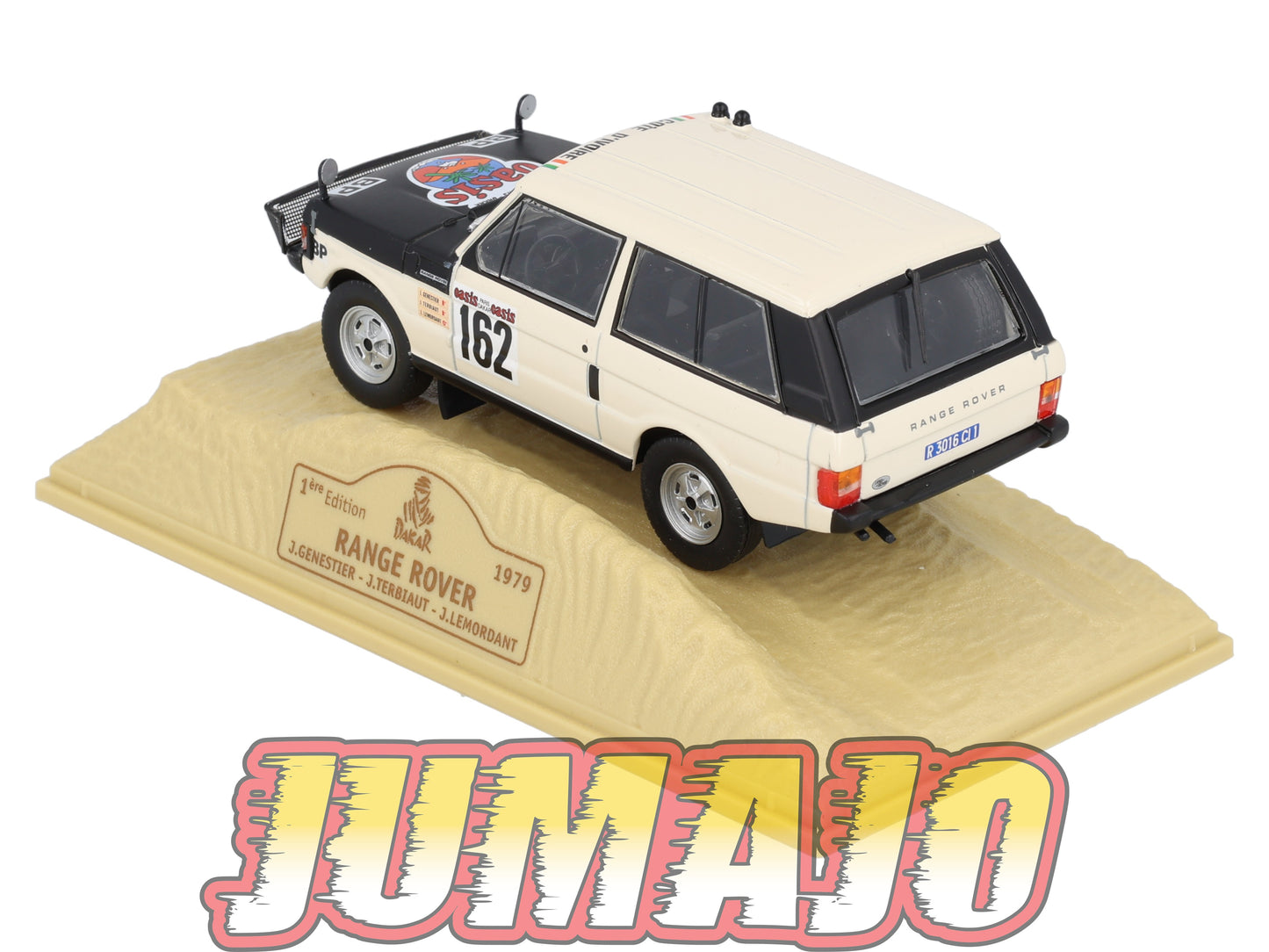 DKR16 1/43 Norev M6 Paris/Dakar : RANGE ROVER J.Genestier WINNER 1979 #162