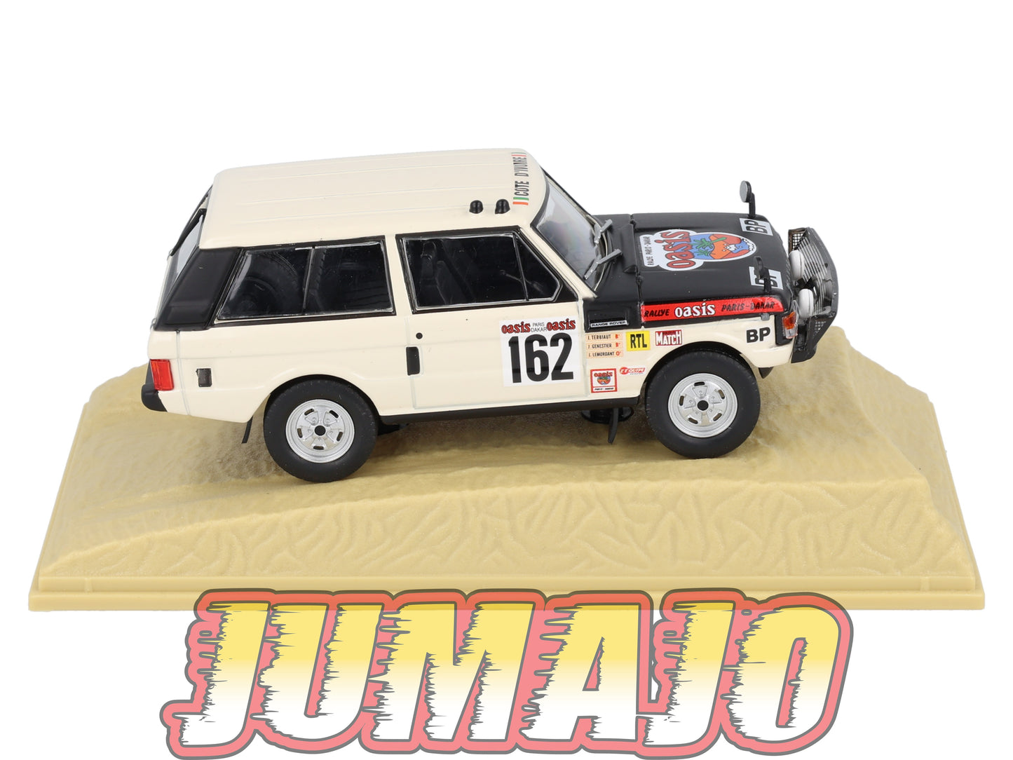 DKR16 1/43 Norev M6 Paris/Dakar : RANGE ROVER J.Genestier WINNER 1979 #162