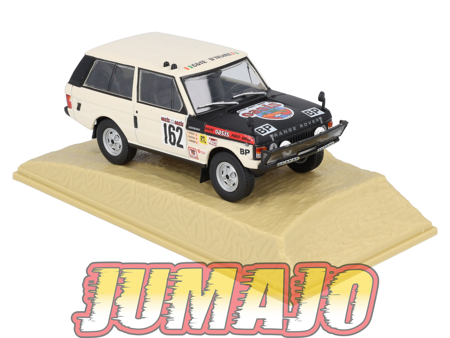 DKR16 1/43 Norev M6 Paris/Dakar : RANGE ROVER J.Genestier WINNER 1979 #162