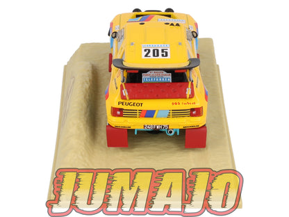 DKR1 1/43 NOREV M6 Paris/Dakar : PEUGEOT 205 Turbo 16 WINNER 1987 #205 A.Vatanen