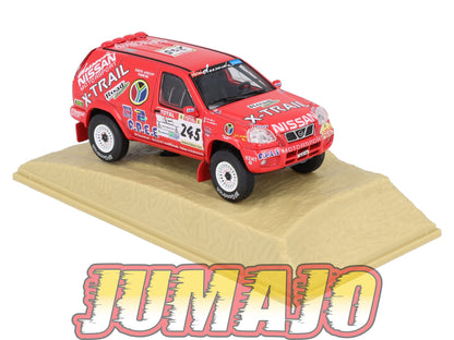 DKR20 1/43 Norev M6 Paris/Dakar : NISSAN X-Trail Johnny Hallyday 2002 #245