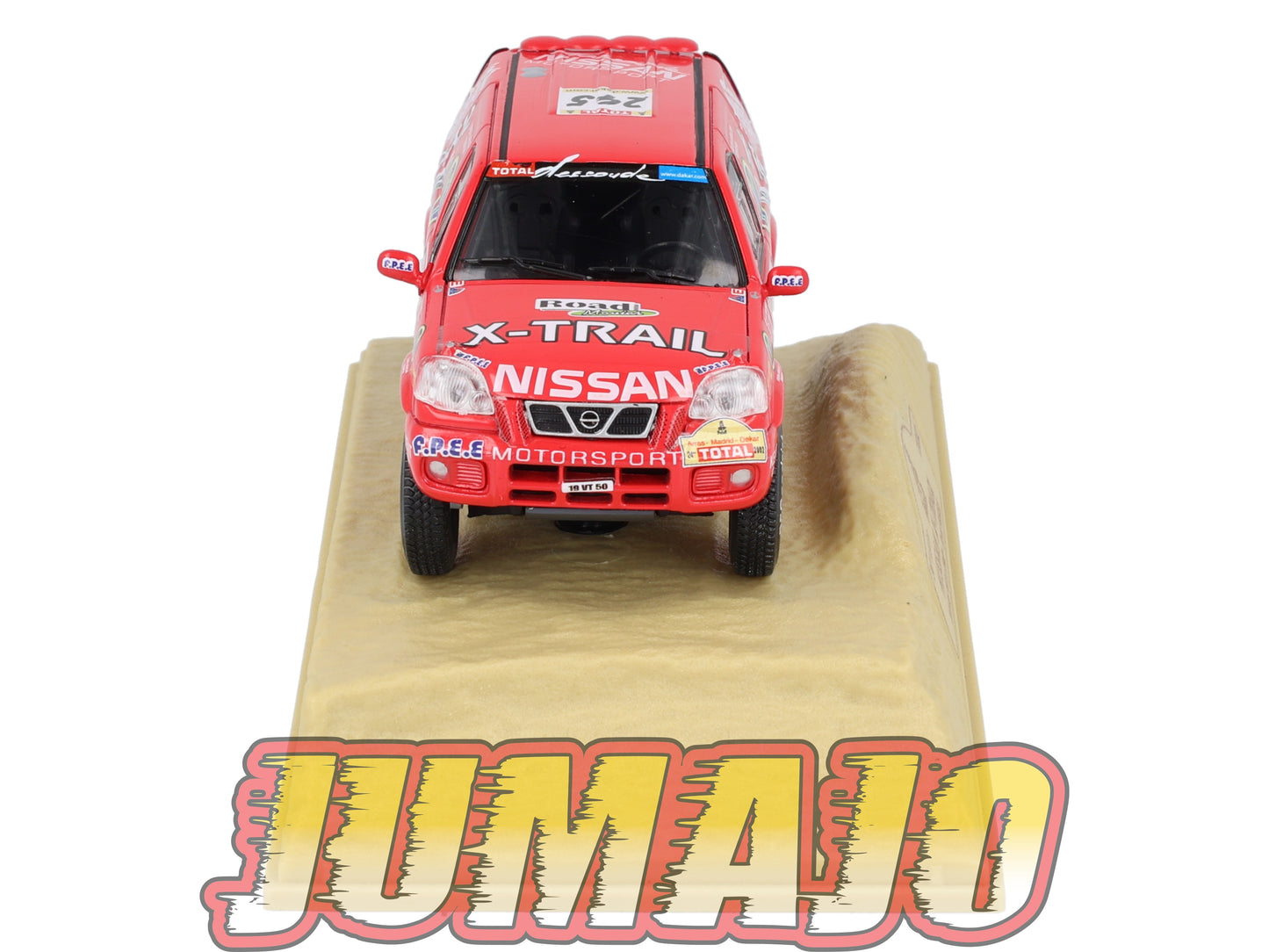 DKR20 1/43 Norev M6 Paris/Dakar : NISSAN X-Trail Johnny Hallyday 2002 #245