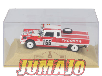 DKR22 1/43 Norev M6 Paris/Dakar : PEUGEOT 404 Pick-up M.Andre 1979 #165