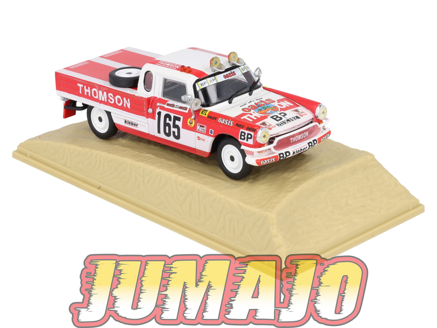 DKR22 1/43 Norev M6 Paris/Dakar : PEUGEOT 404 Pick-up M.Andre 1979 #165