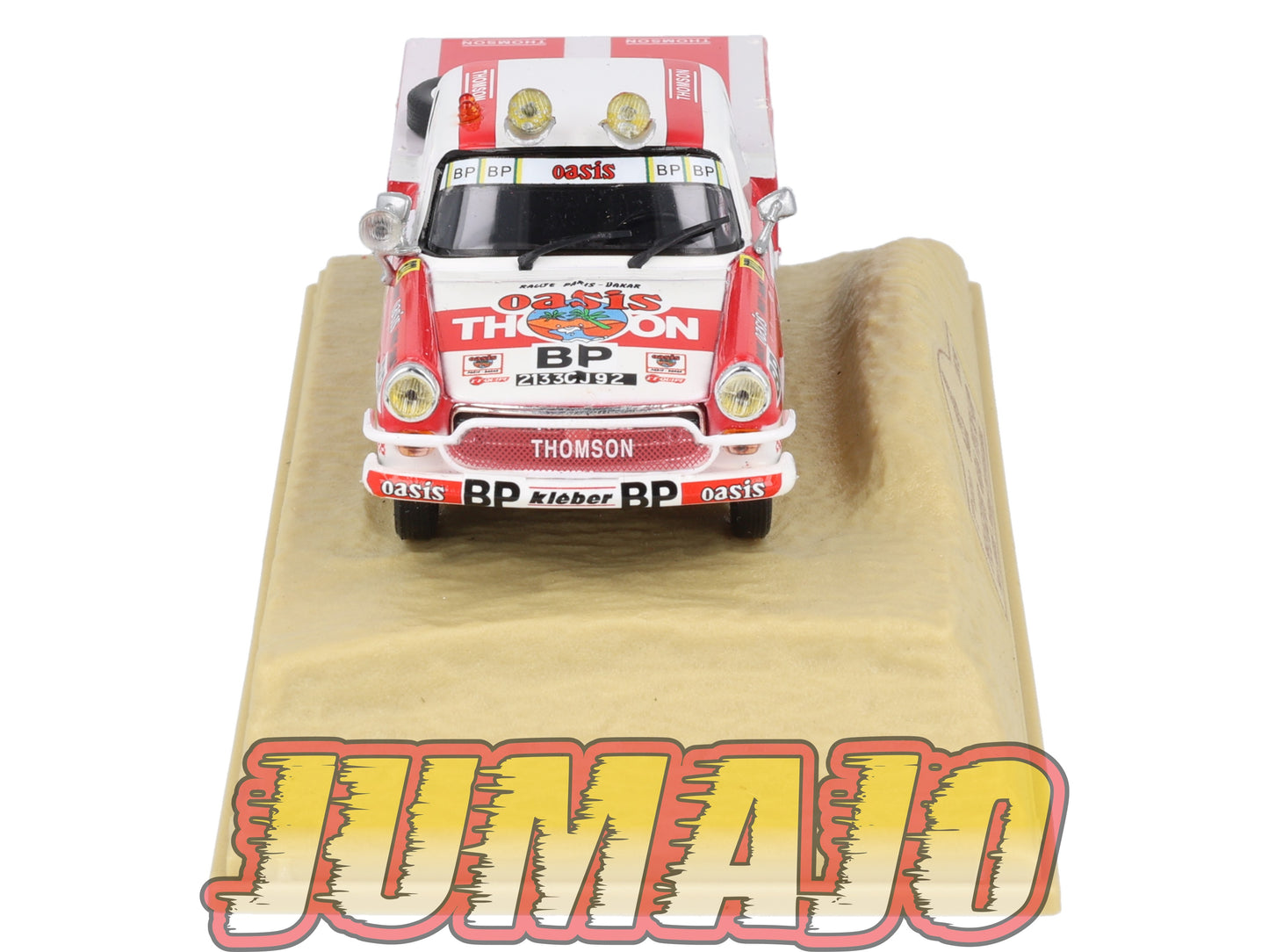 DKR22 1/43 Norev M6 Paris/Dakar : PEUGEOT 404 Pick-up M.Andre 1979 #165