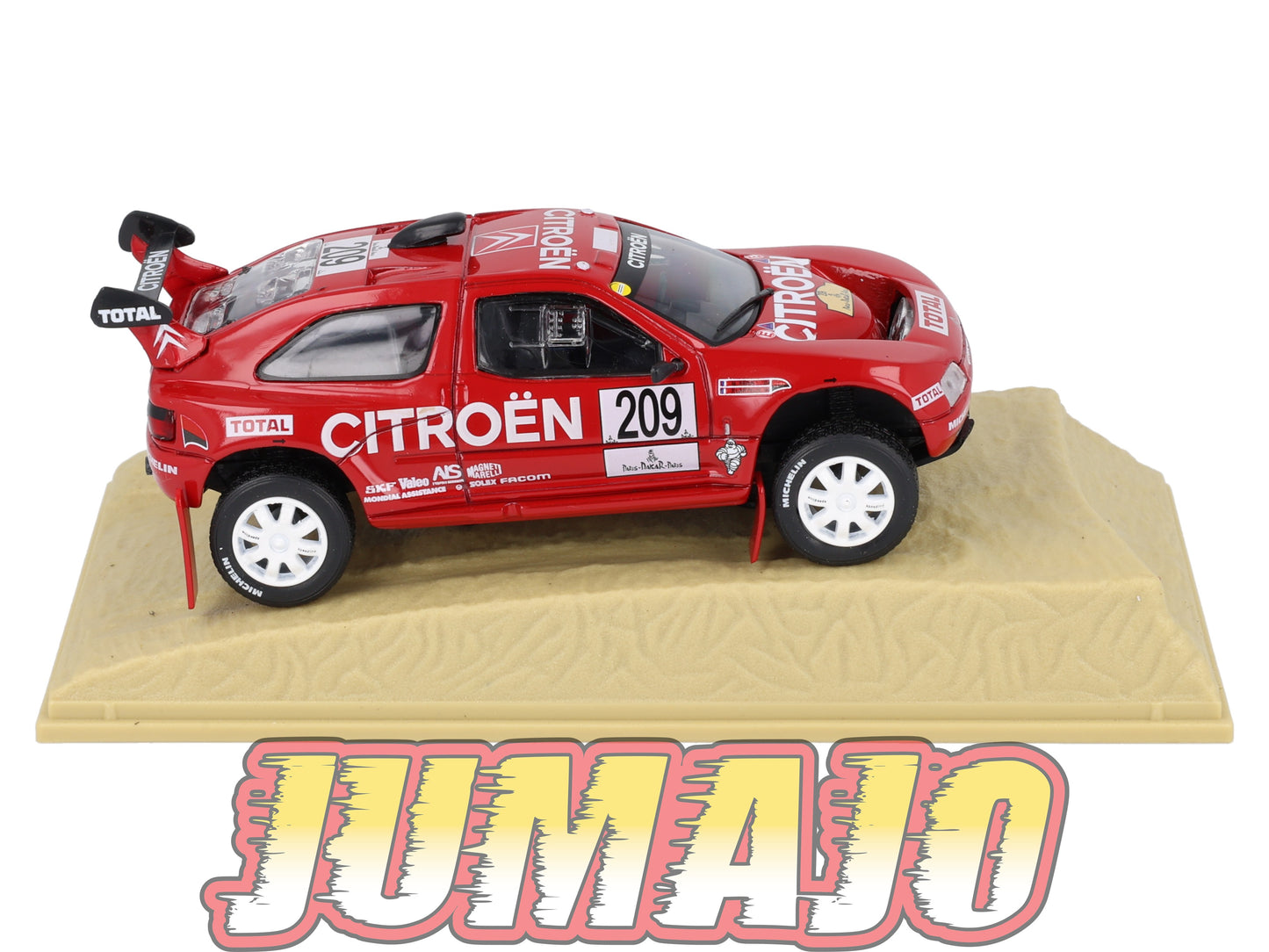 DKR23 1/43 Norev M6 Paris/Dakar : CITROEN ZX Raid P.Lartigue WINNER 1994 #209