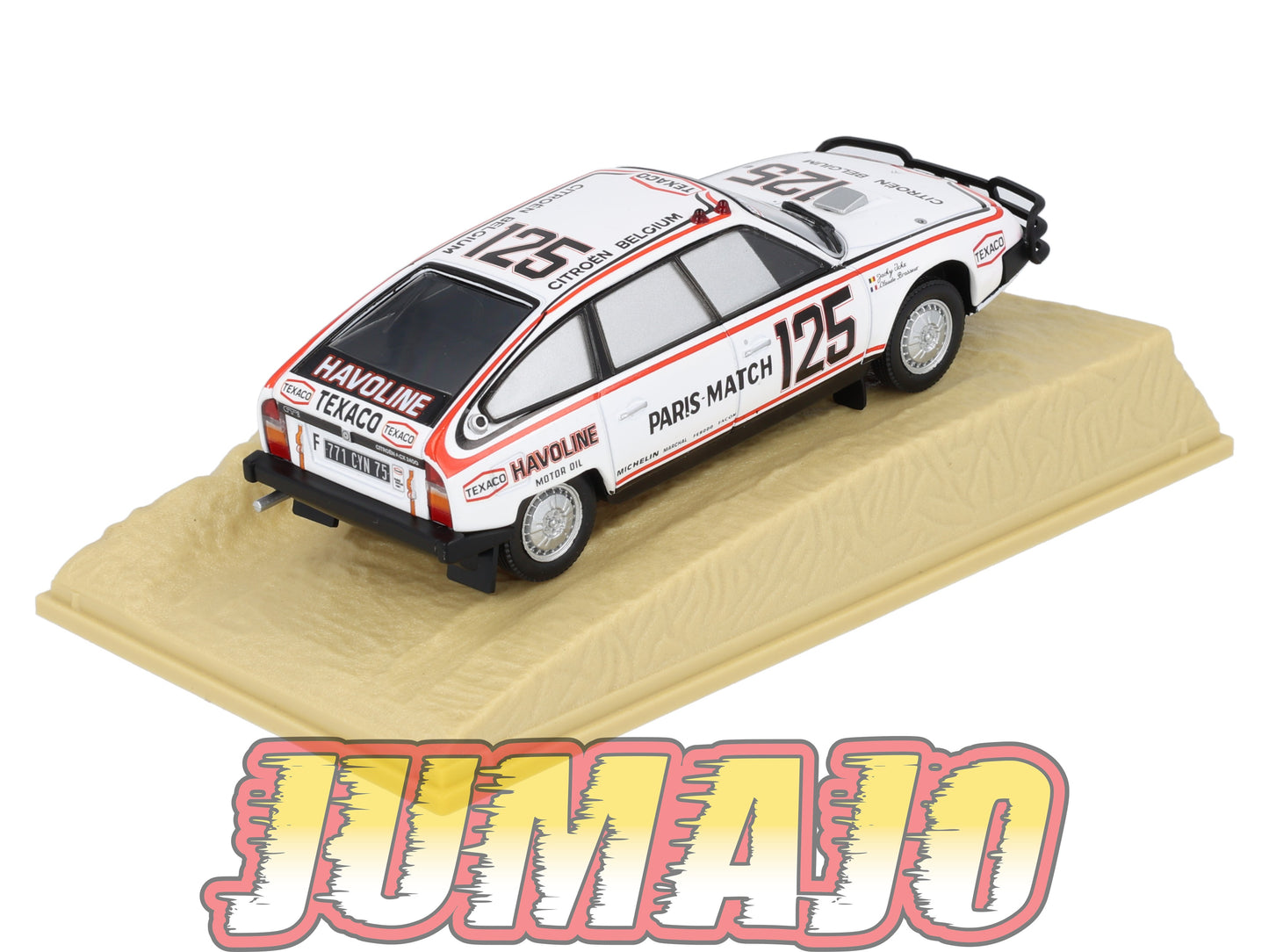 DKR30 1/43 Norev M6 Paris/Dakar : CITROEN CX 2400 GTI J.Ickx 1981 #125