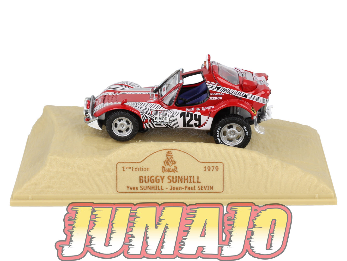 DKR34 1/43 Norev M6 Paris/Dakar : BUGGY Sunhill Y.Sunhill 1979 #129