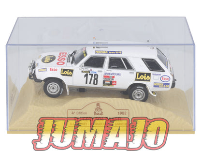 DKR35 1/43 Norev M6 Paris/Dakar : PEUGEOT 504 Dangel A-C.Verney 1982 #178