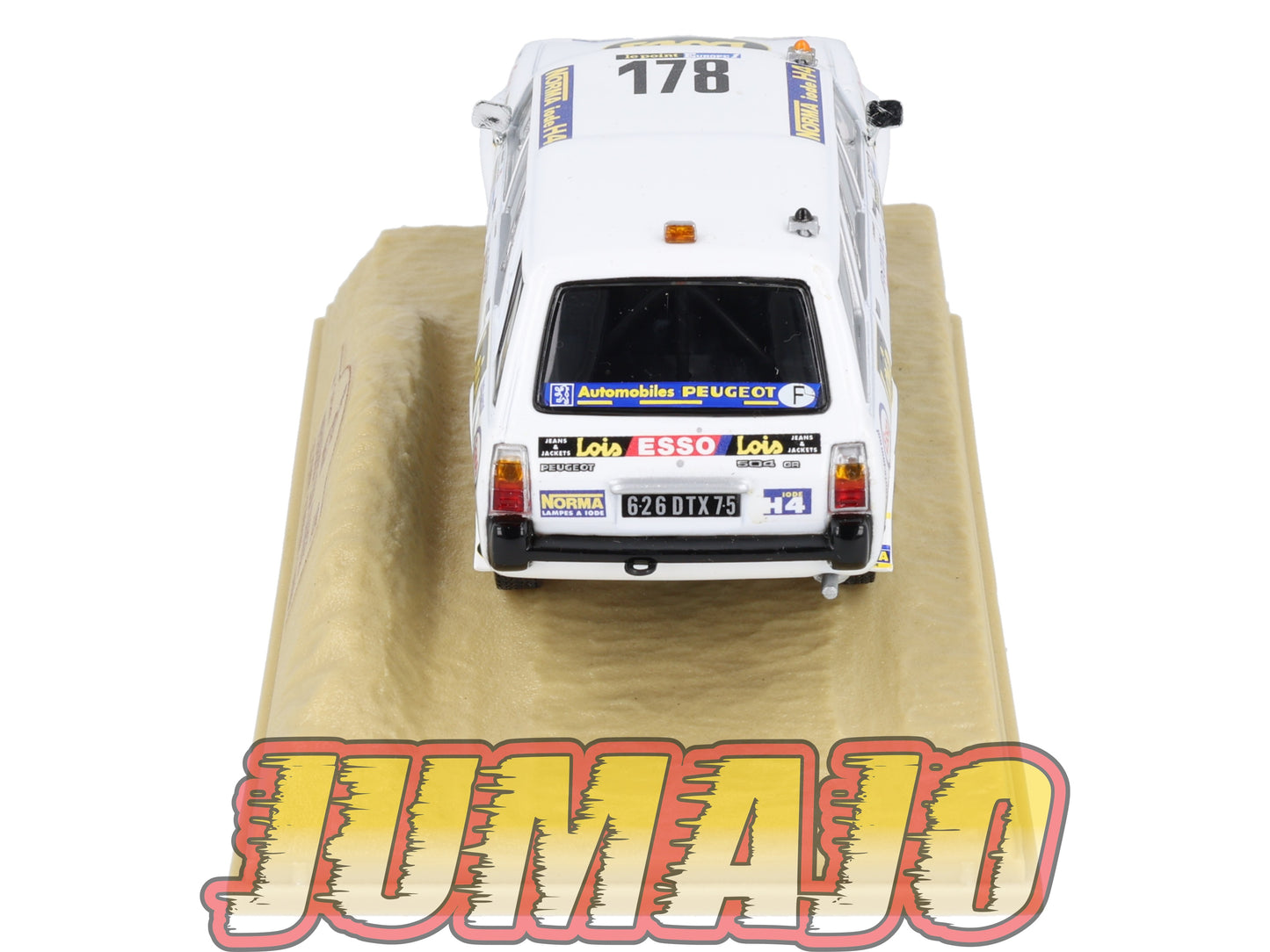 DKR35 1/43 Norev M6 Paris/Dakar : PEUGEOT 504 Dangel A-C.Verney 1982 #178