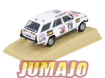 DKR35 1/43 Norev M6 Paris/Dakar : PEUGEOT 504 Dangel A-C.Verney 1982 #178