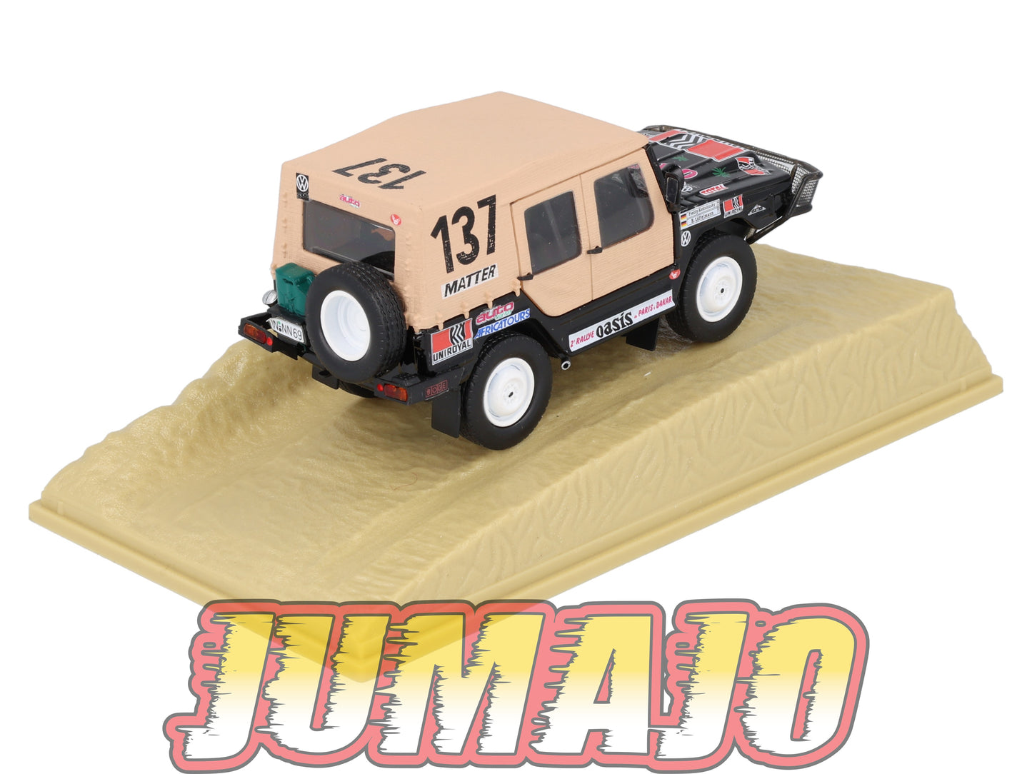 DKR4 1/43 NOREV M6 Paris/Dakar : VOLKSWAGEN ILTIS WINNER 1980 #137 F.Kottulinsky