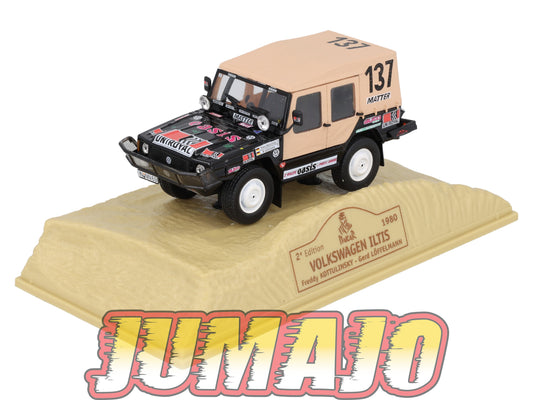 DKR4 1/43 NOREV M6 Paris/Dakar : VOLKSWAGEN ILTIS WINNER 1980 #137 F.Kottulinsky