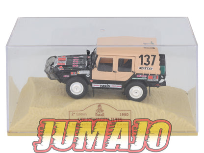 DKR4 1/43 NOREV M6 Paris/Dakar : VOLKSWAGEN ILTIS WINNER 1980 #137 F.Kottulinsky