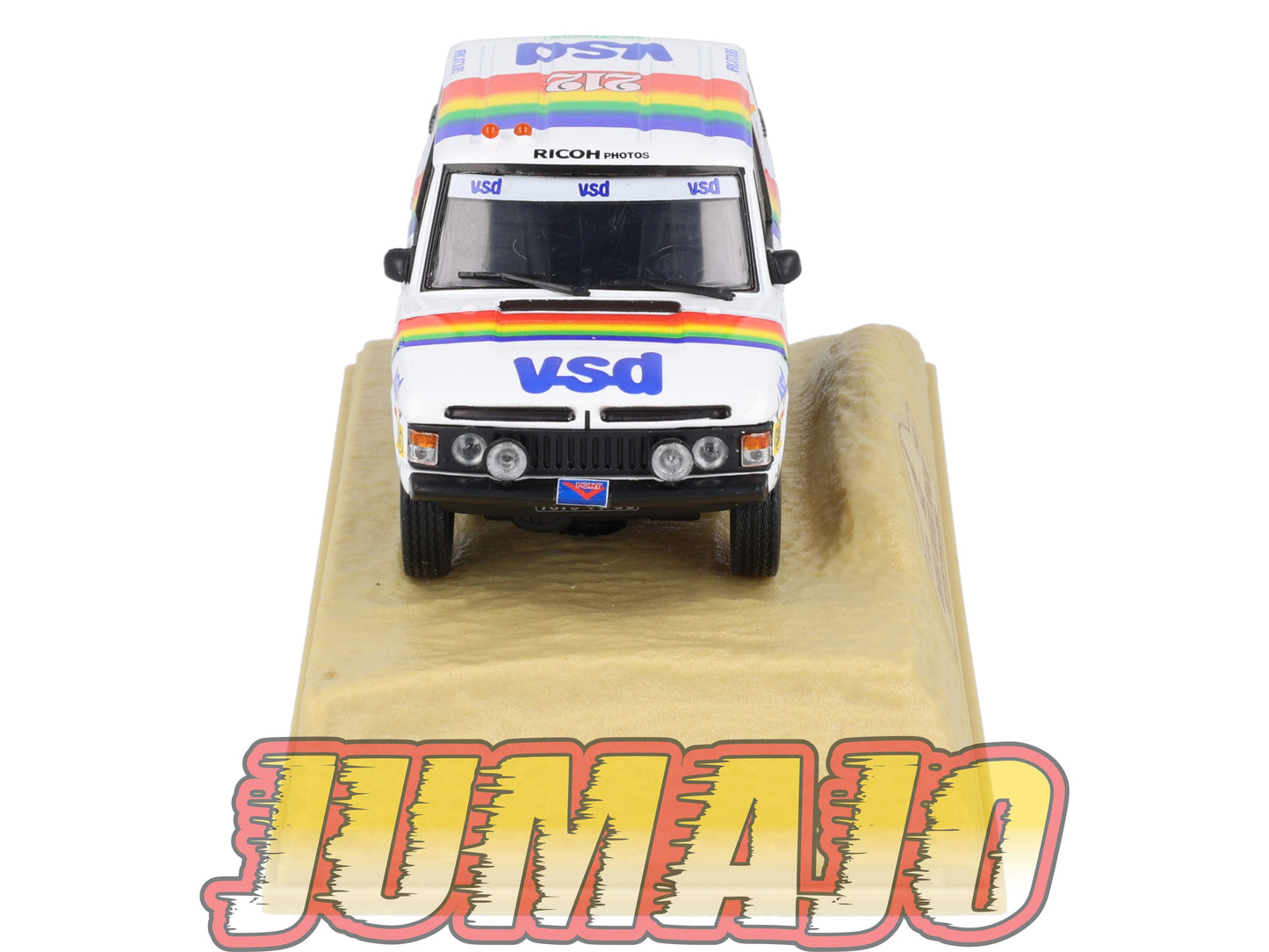 DKR6 1/43 NOREV M6 Paris/Dakar : RANGE ROVER Vogue WINNER 1981 #212 R.Metge