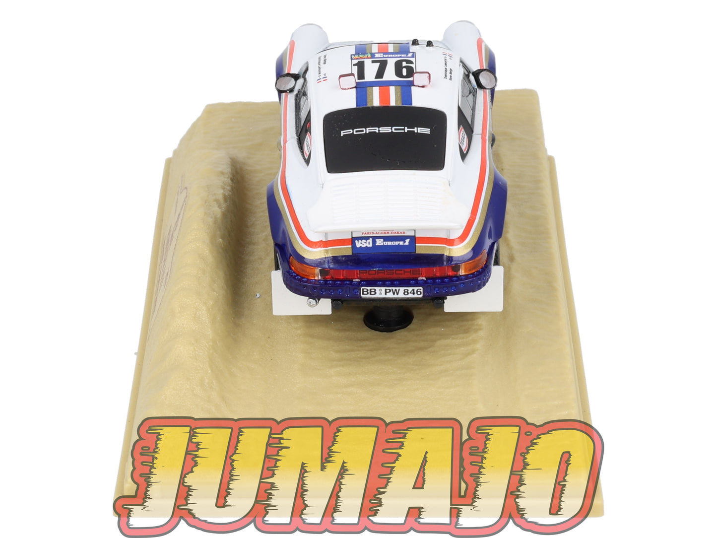 DKR7 1/43 NOREV M6 Paris/Dakar : PORSCHE 911 WINNER 1984 #176 R.Metge