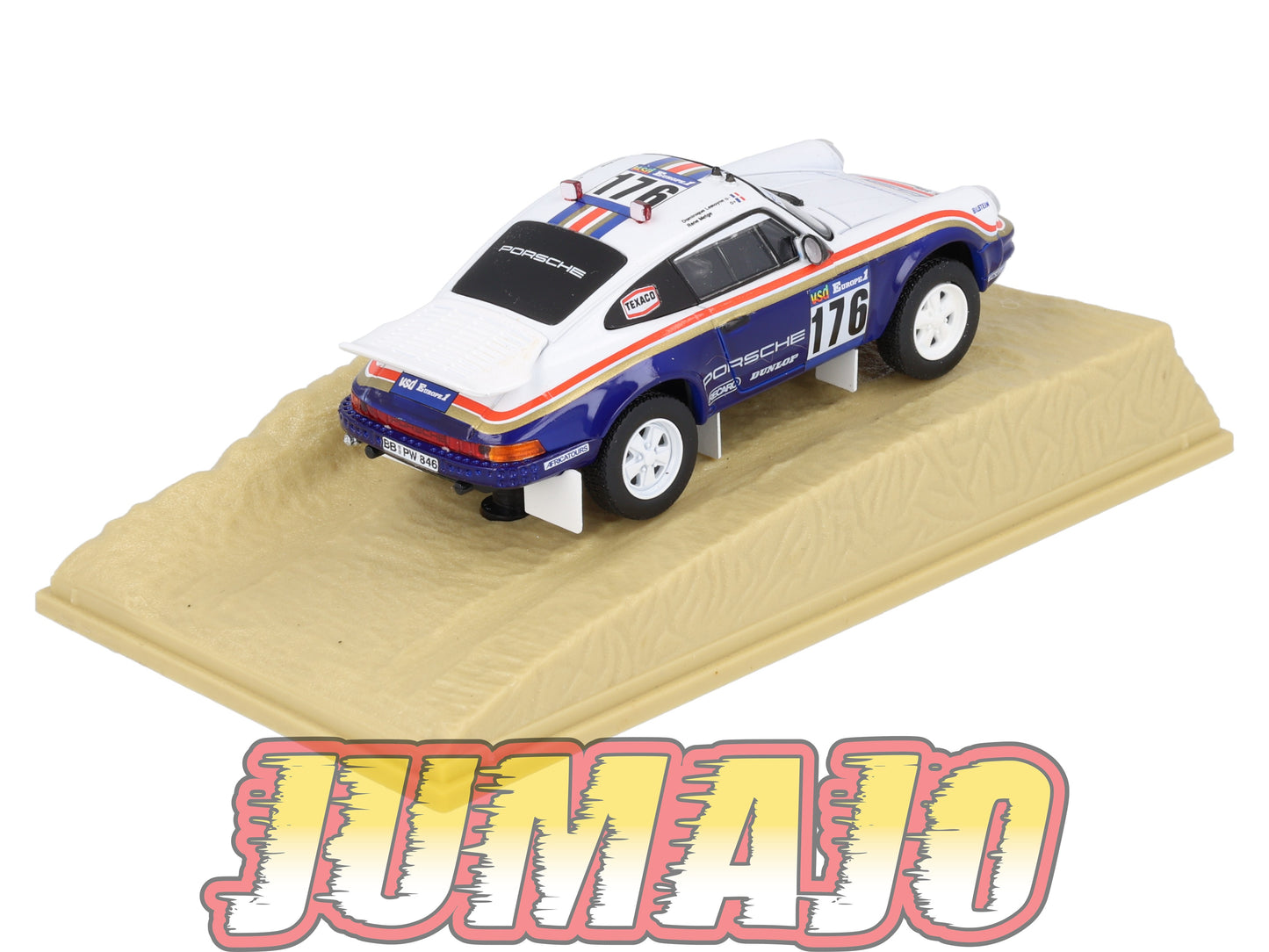 DKR7 1/43 NOREV M6 Paris/Dakar : PORSCHE 911 WINNER 1984 #176 R.Metge