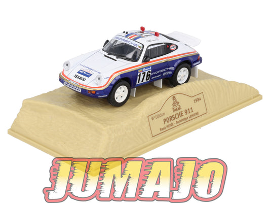 DKR7 1/43 Norev M6 Paris/Dakar : PORSCHE 911 R.Metge WINNER 1984 #176