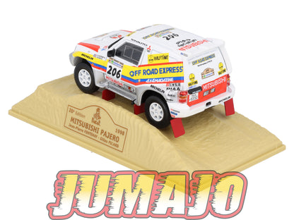 DKR8 1/43 NOREV  M6 Paris/Dakar : MITSUBISHI PAJERO WINNER 1998 #206 G.Picard