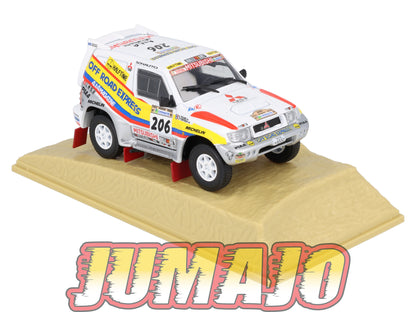 DKR8 1/43 NOREV  M6 Paris/Dakar : MITSUBISHI PAJERO WINNER 1998 #206 G.Picard