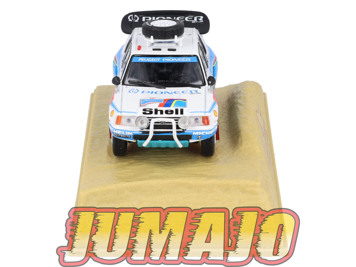 DKR9 1/43 Norev M6 Paris/Dakar : PEUGEOT 205 Turbo 16 J.Kankkunen WINNER 1988 #205