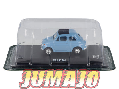 DP14 Voiture 1/43 del prado FIAT 500 BLEU Blister