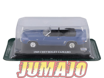 DP24 Voiture DEL PRADO 1/43 CHEVROLET Camaro 1969