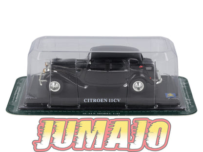 DP39 Voiture DEL PRADO 1/43 CITROEN 11 CV