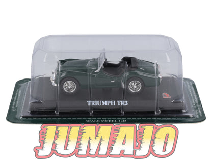 DP53 Voiture DEL PRADO 1/43 TRIUMPH TR3