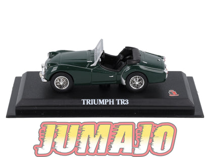 DP53 Voiture DEL PRADO 1/43 TRIUMPH TR3