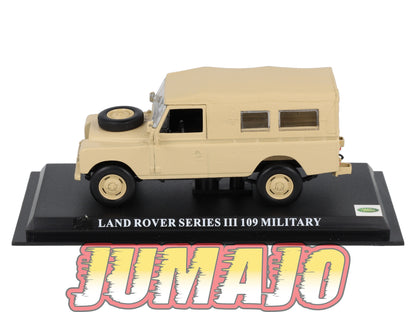 DP58 Voiture DEL PRADO 1/43 LAND ROVER Series III 109 Military