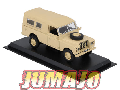 DP58 Voiture DEL PRADO 1/43 LAND ROVER Series III 109 Military