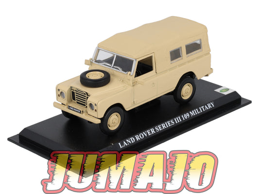 DP58 Voiture DEL PRADO 1/43 LAND ROVER Series III 109 Military