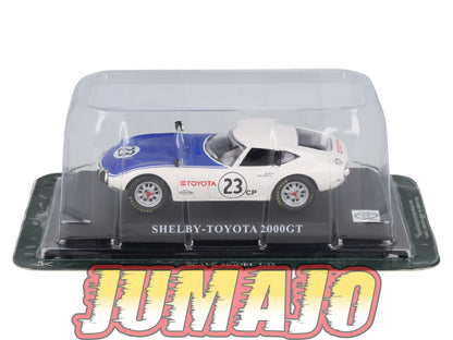 DP73 Voiture DEL PRADO 1/43 SHELBY TOYOTA 2000 GT