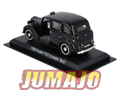 DP85 Voiture DEL PRADO 1/43 AUSTIN FX3 London Taxi 1958