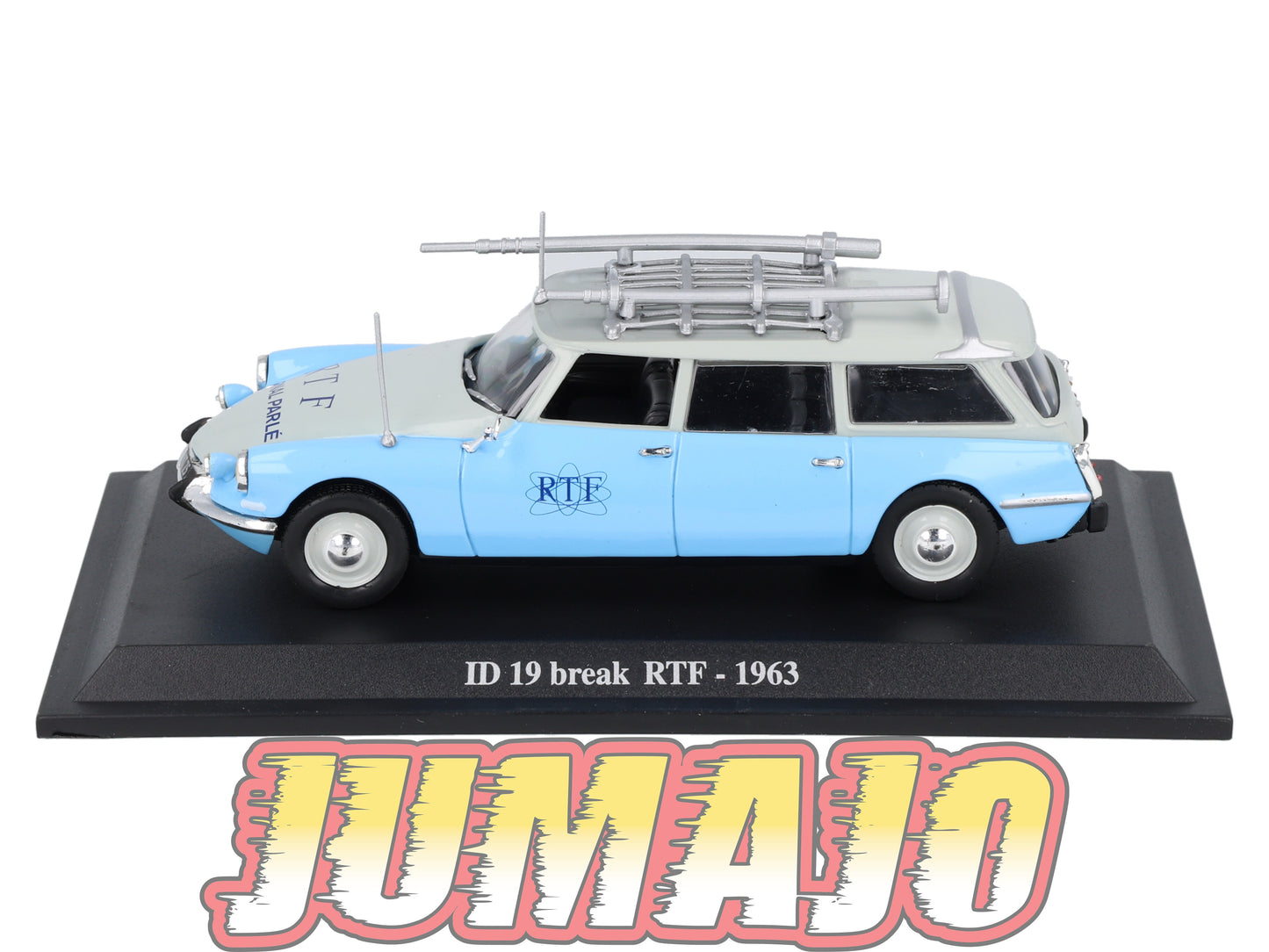 DS16 Voiture 1/43 Atlas DS CITROEN Collection : ID 19 break RTF 1963 journal parlé